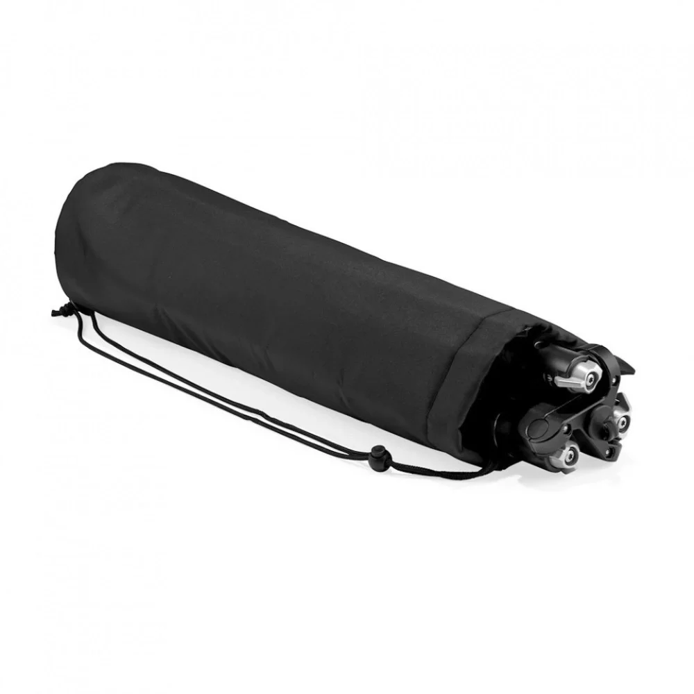 Versatile Black and Silver Camera Tripod